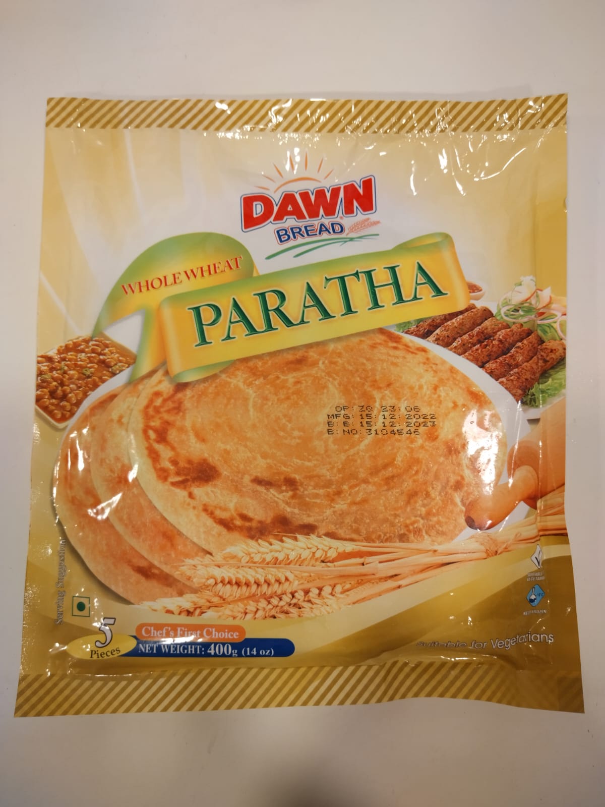 Dawn Whole Wheat Paratha