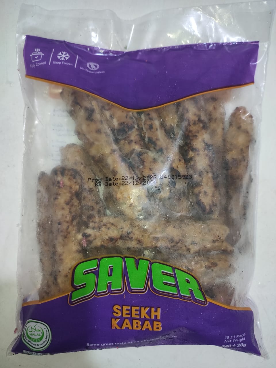 Saver Seekh Kabab
